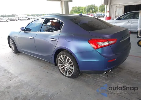 2016 Maserati Ghibli from USA, damaged, VIN ZAM57XSA1G1175647